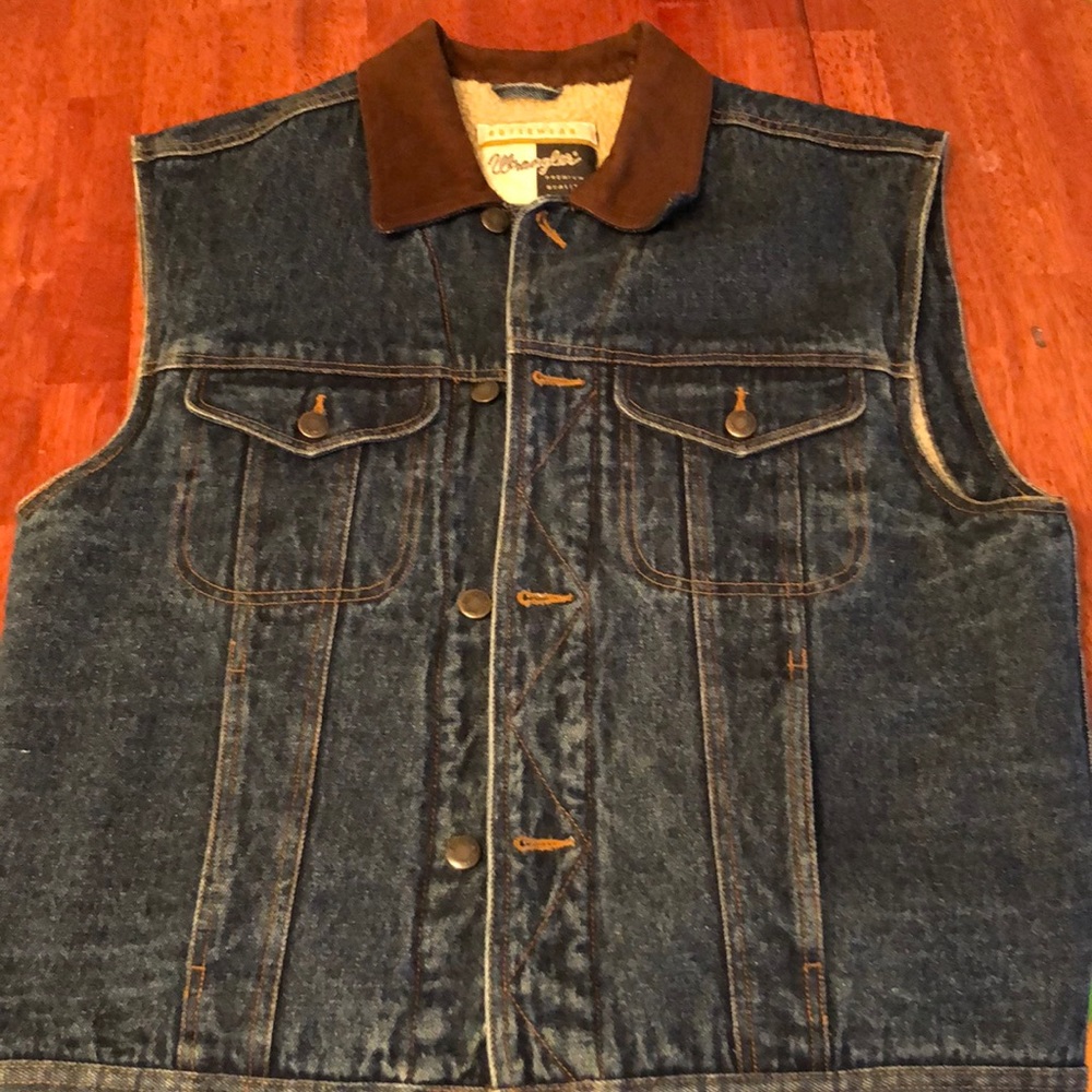 Wrangler lined vest Men’s large